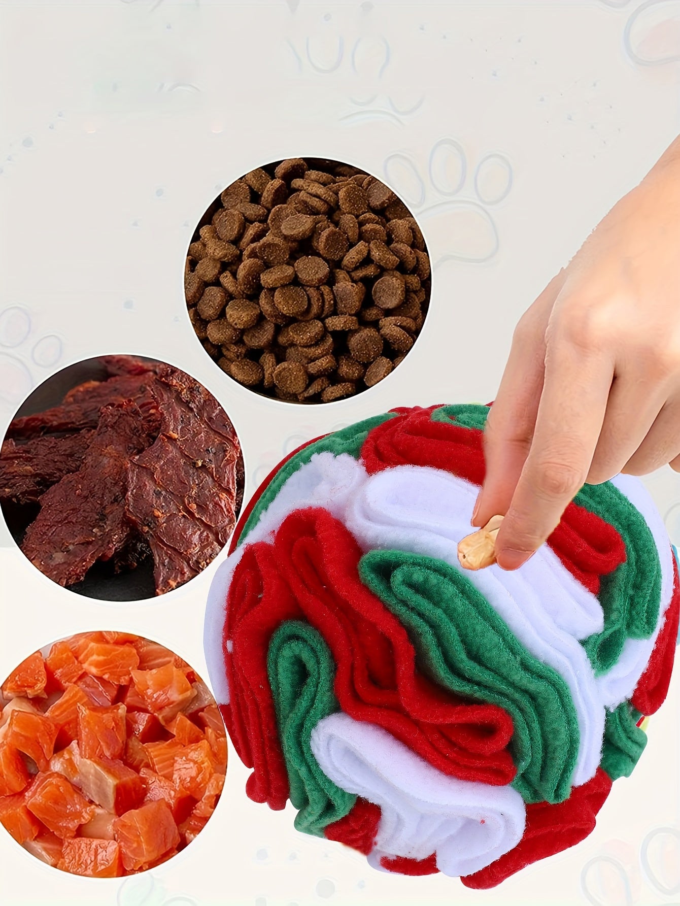 Interactive Snuffle Ball for Dogs