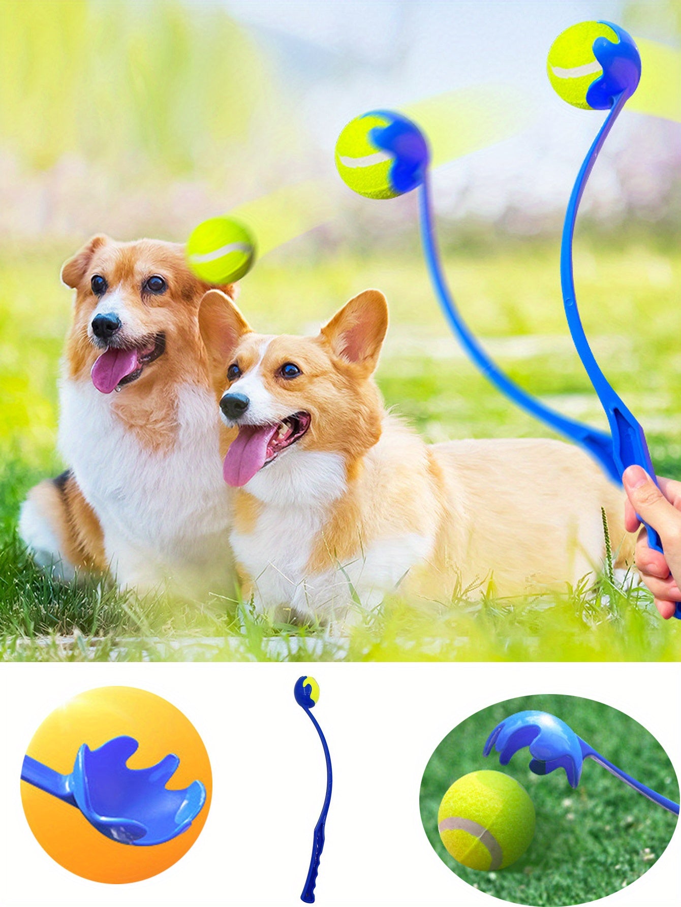Interactive Fetch Toy Launcher For Dog