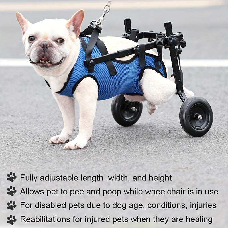 Adjustable Dog Wheelchair for Rehabilitation
