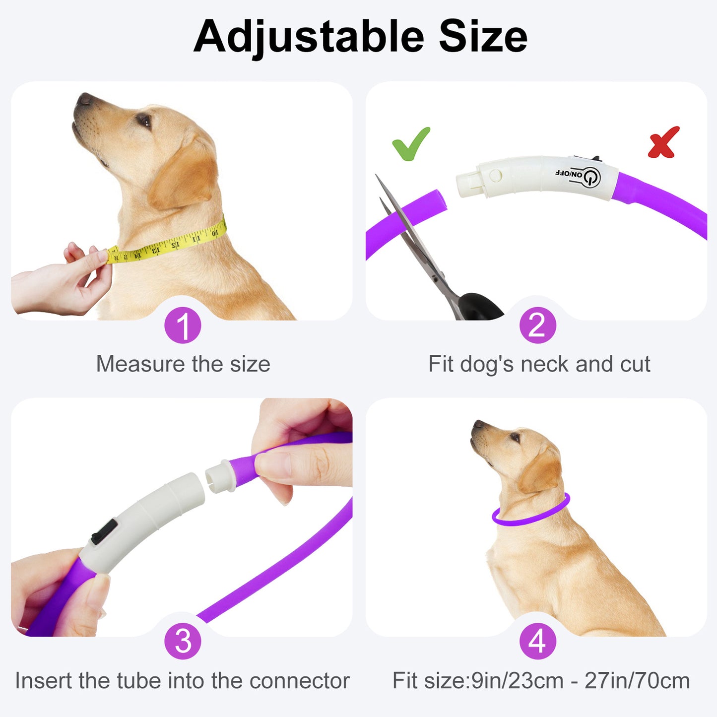 Joytale LED Pet Collar
