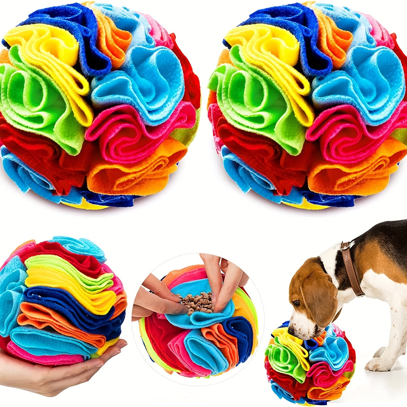 Interactive Snuffle Ball for Dogs
