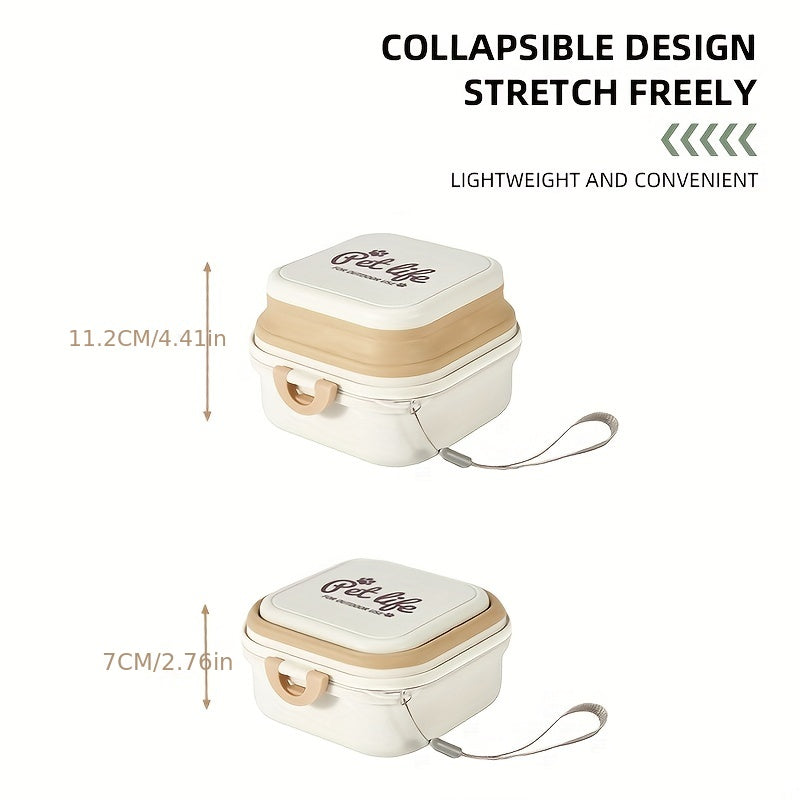 Dog Food Bowl For Outdoor Walking Pet