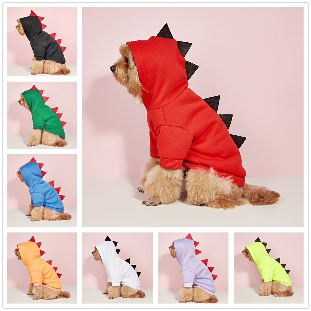 Adorable Dinosaur Cosplay Pet Hoodie