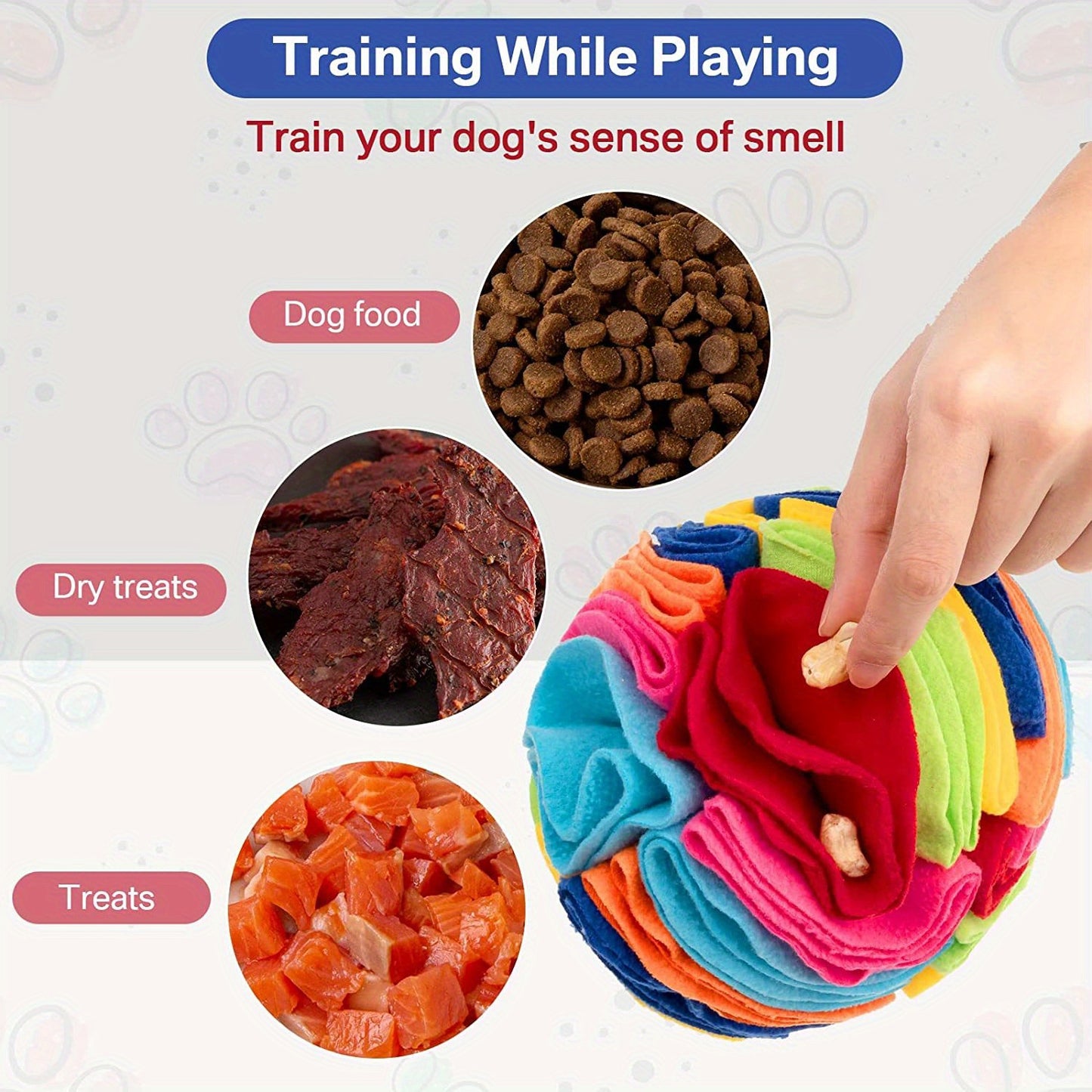Interactive Snuffle Ball for Dogs