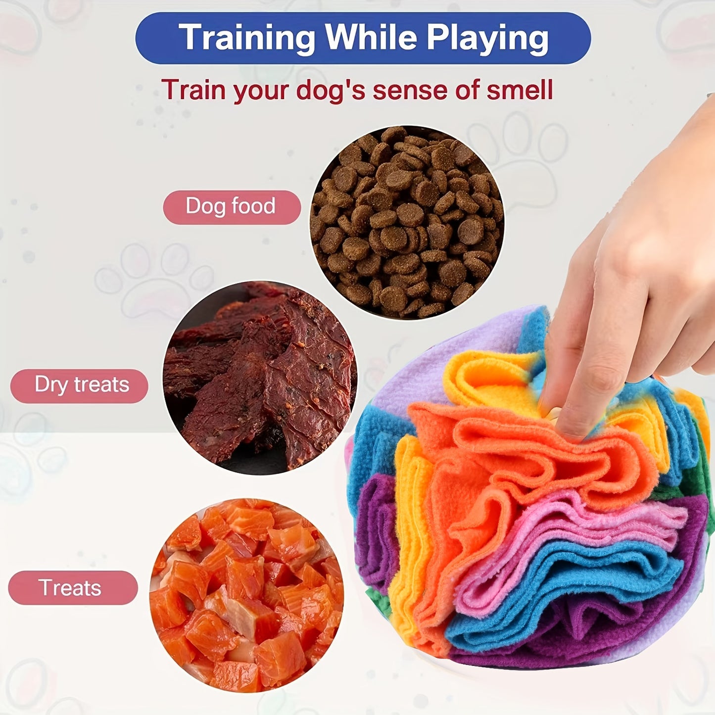 Interactive Snuffle Ball for Dogs