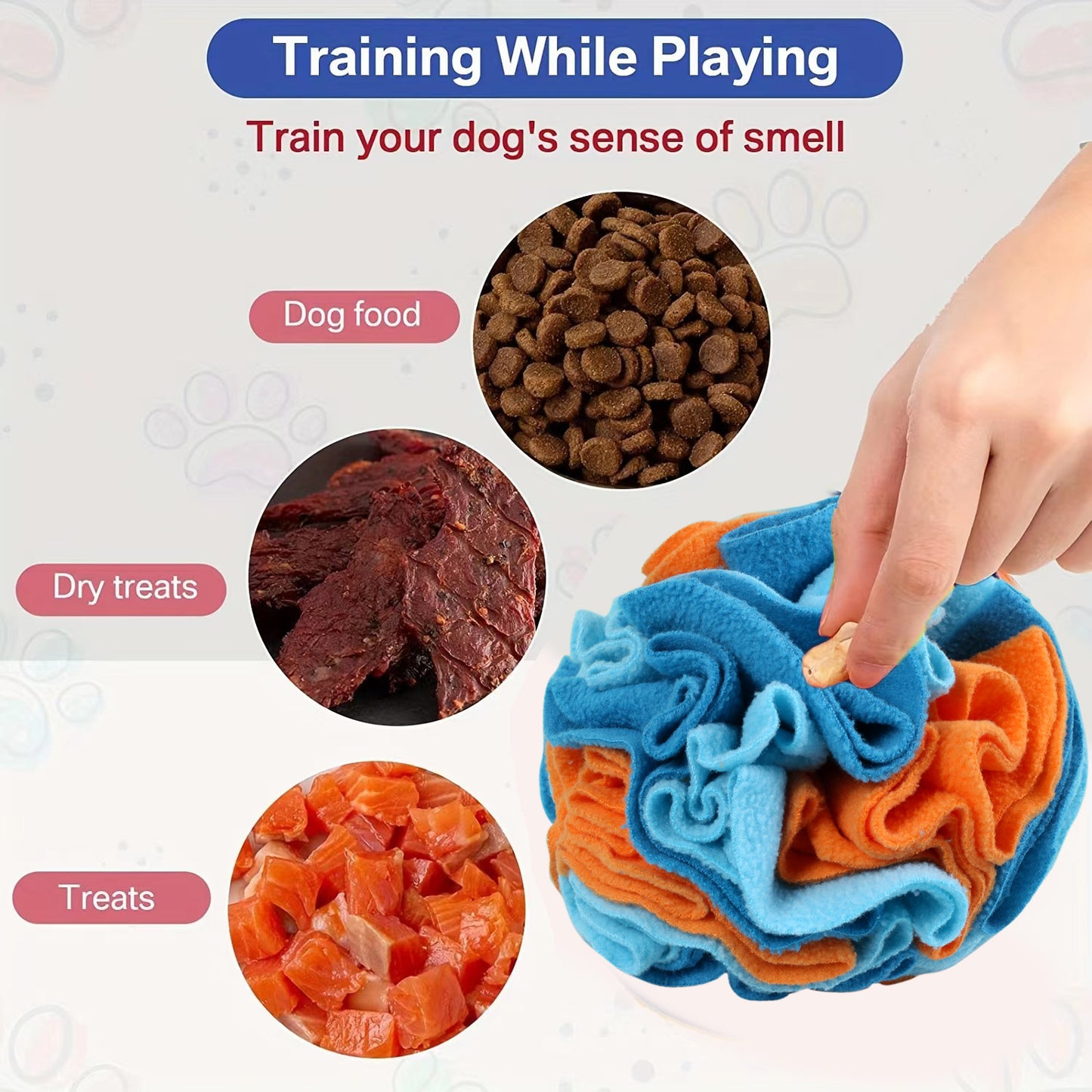 Interactive Snuffle Ball for Dogs
