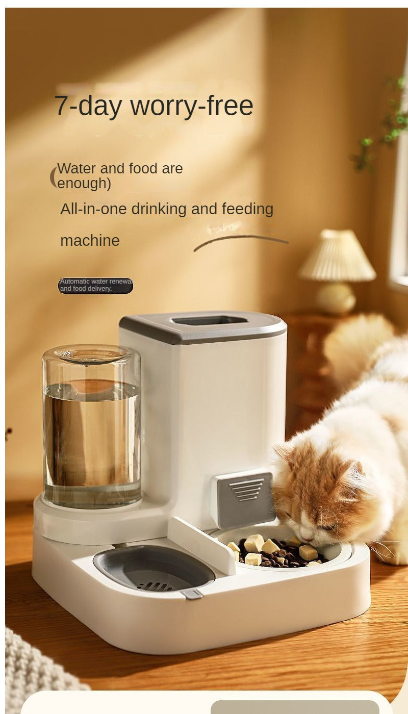 Automatic Pet Water And Food Feeder