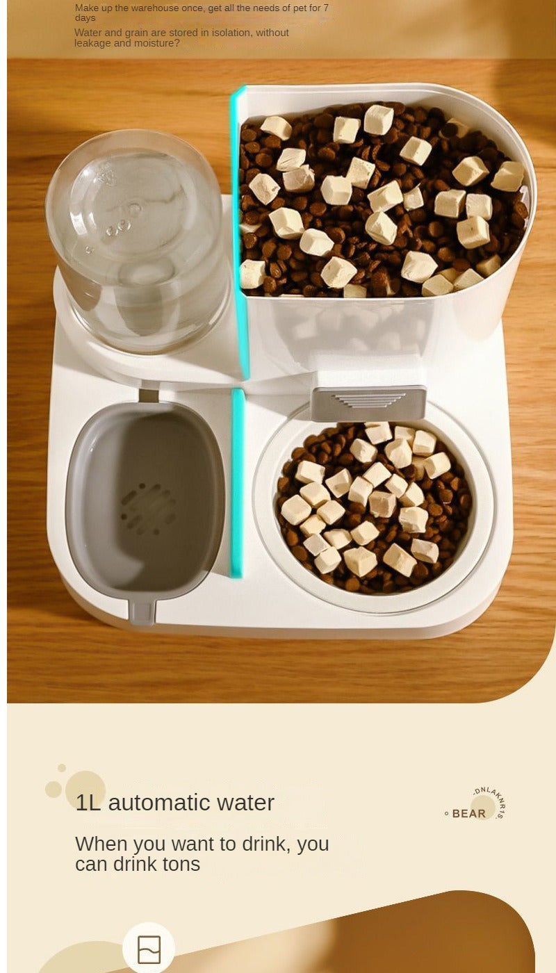 Automatic Pet Water And Food Feeder