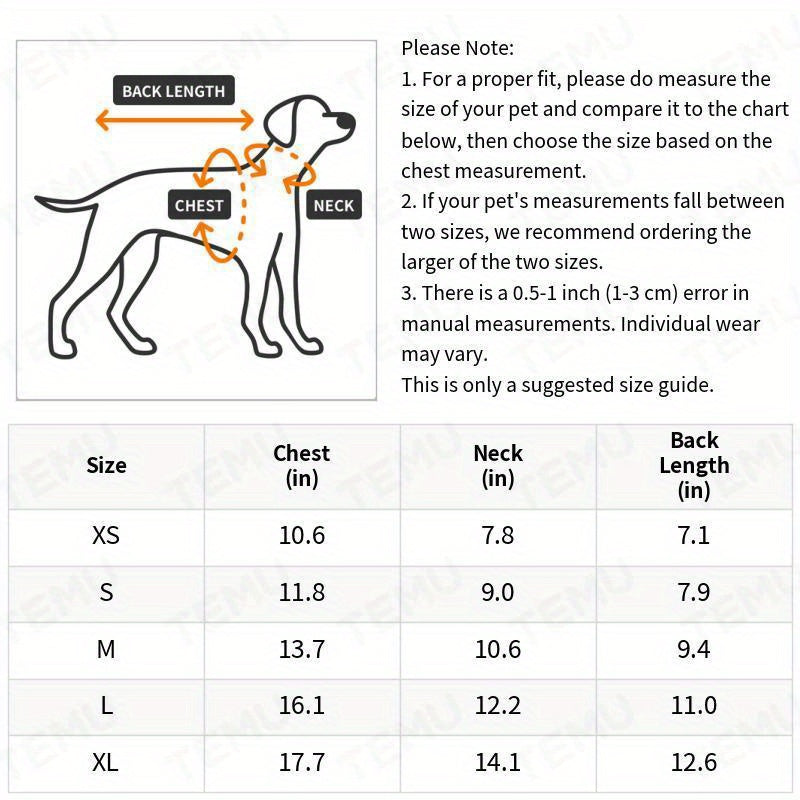 Daisy Graphic Dog Denim Vest
