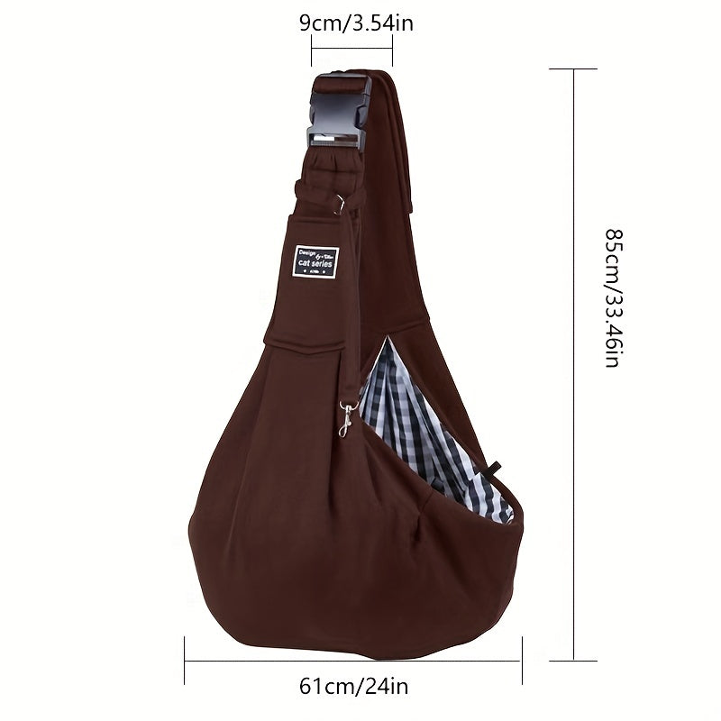 Effortless and Comfortable Dog/Cat Sling