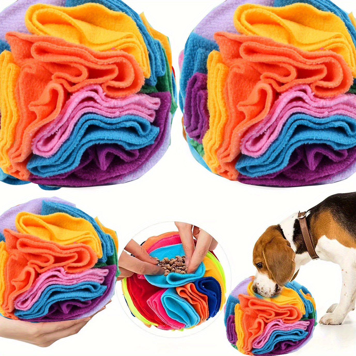 Interactive Snuffle Ball for Dogs