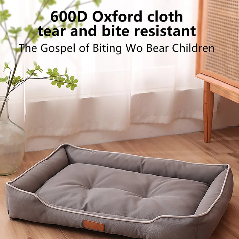 All-Season Waterproof Dog Bed – Durable & Cozy