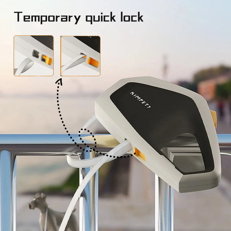 5m automatic flexible dog chain