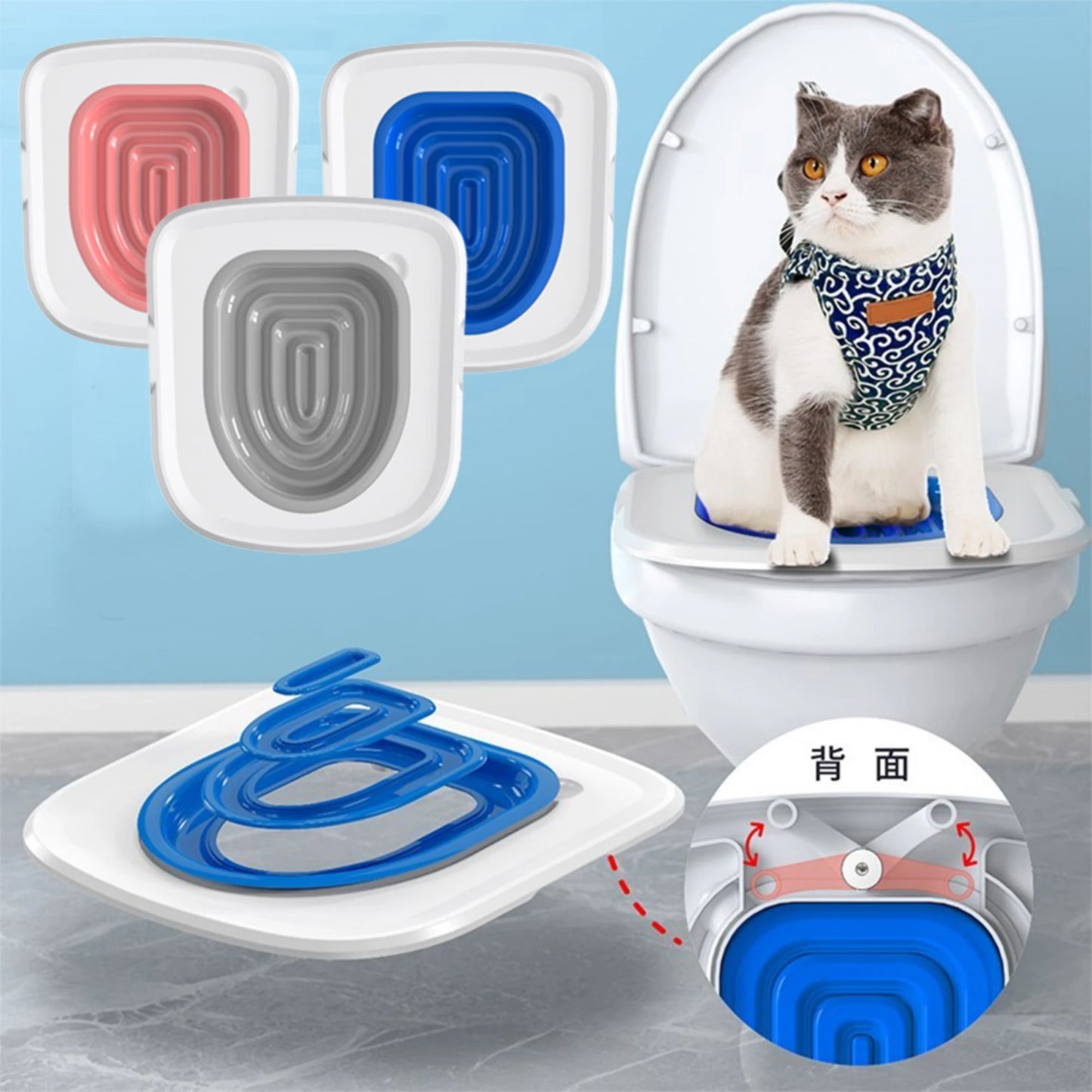 Easy Clean Pet Toilet Trainer (Removable & Reusable)