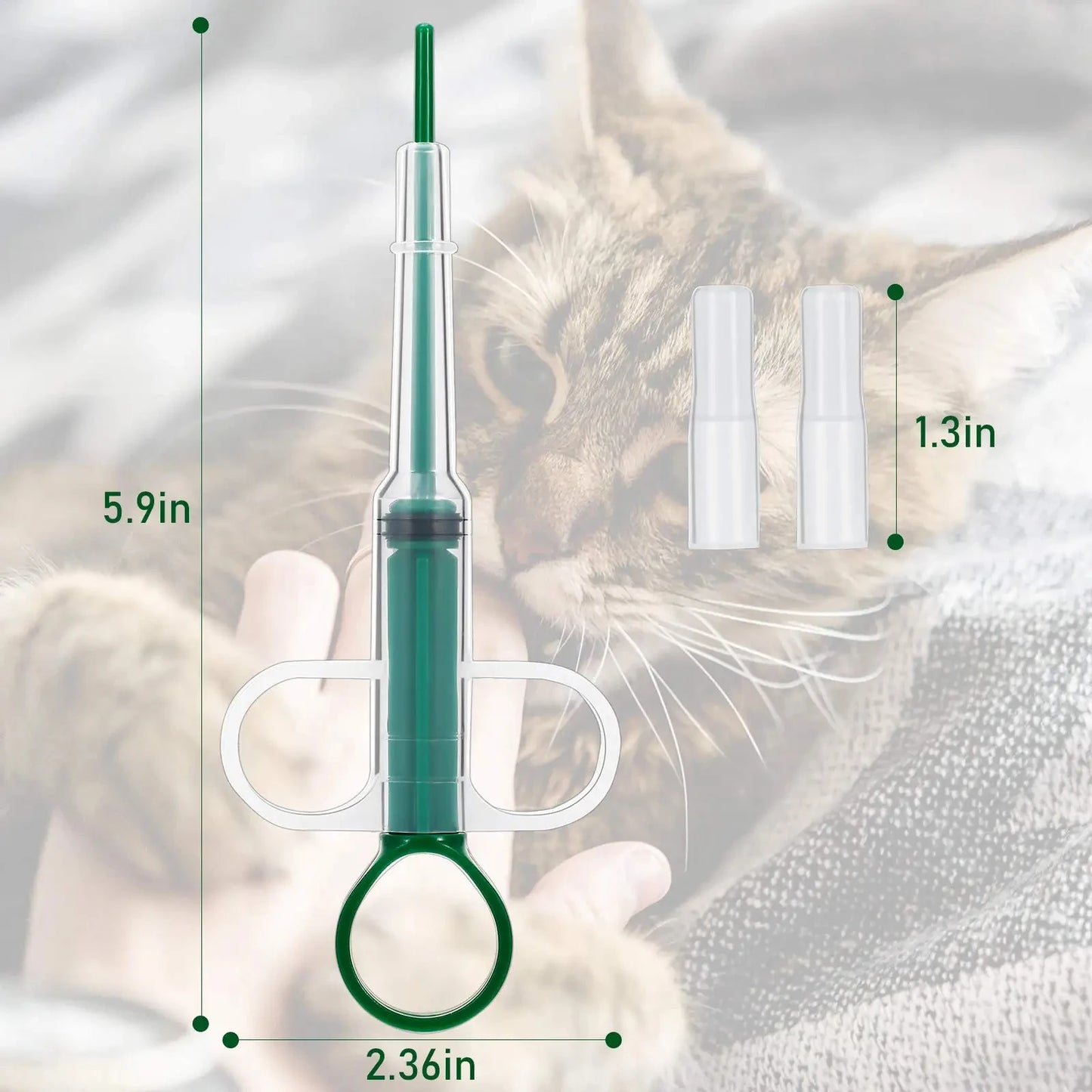 Pet Medication Dispenser, Pressing Feeding Stick