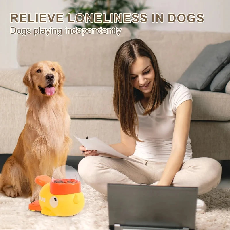 Fun Interactive Puzzle Feeder – No-Battery Treat Dispenser
