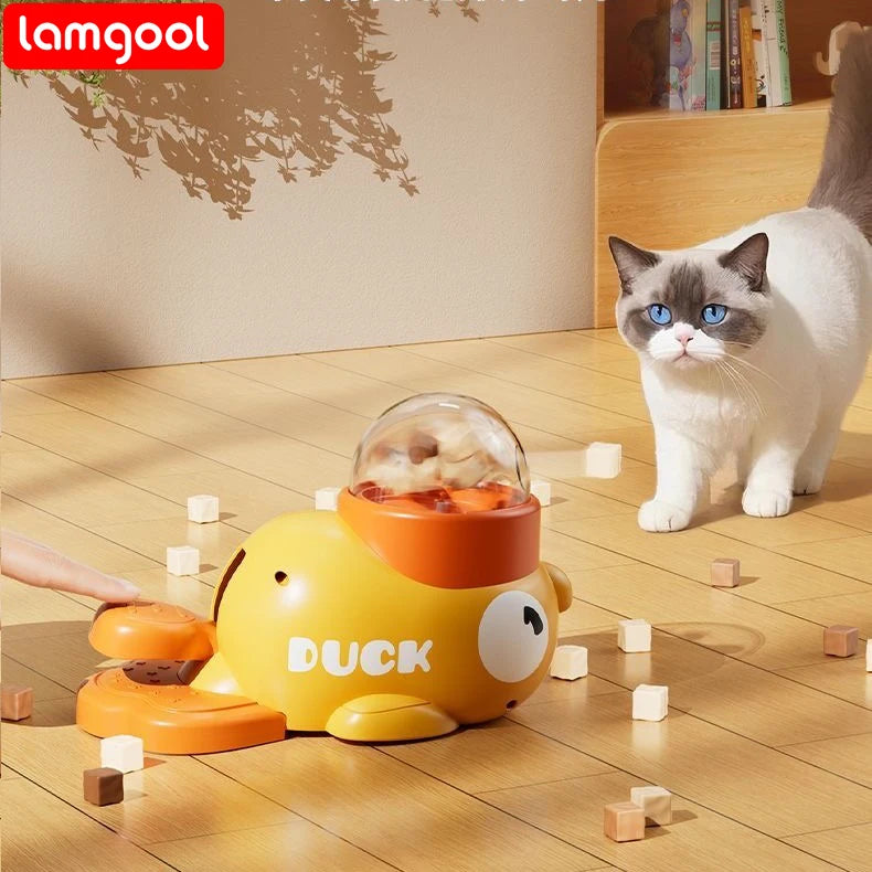 Fun Interactive Puzzle Feeder – No-Battery Treat Dispenser