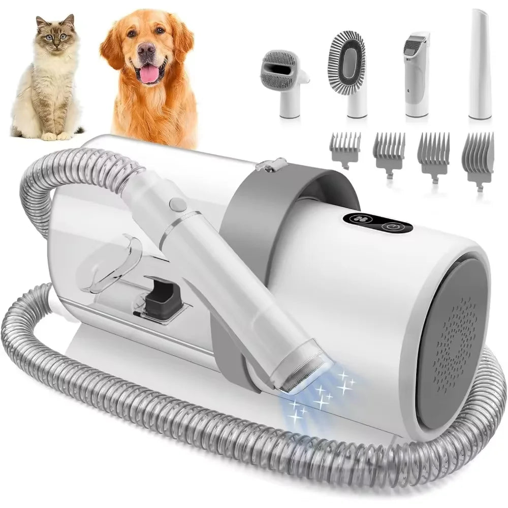 All-in-One Pet Grooming Vacuum Kit