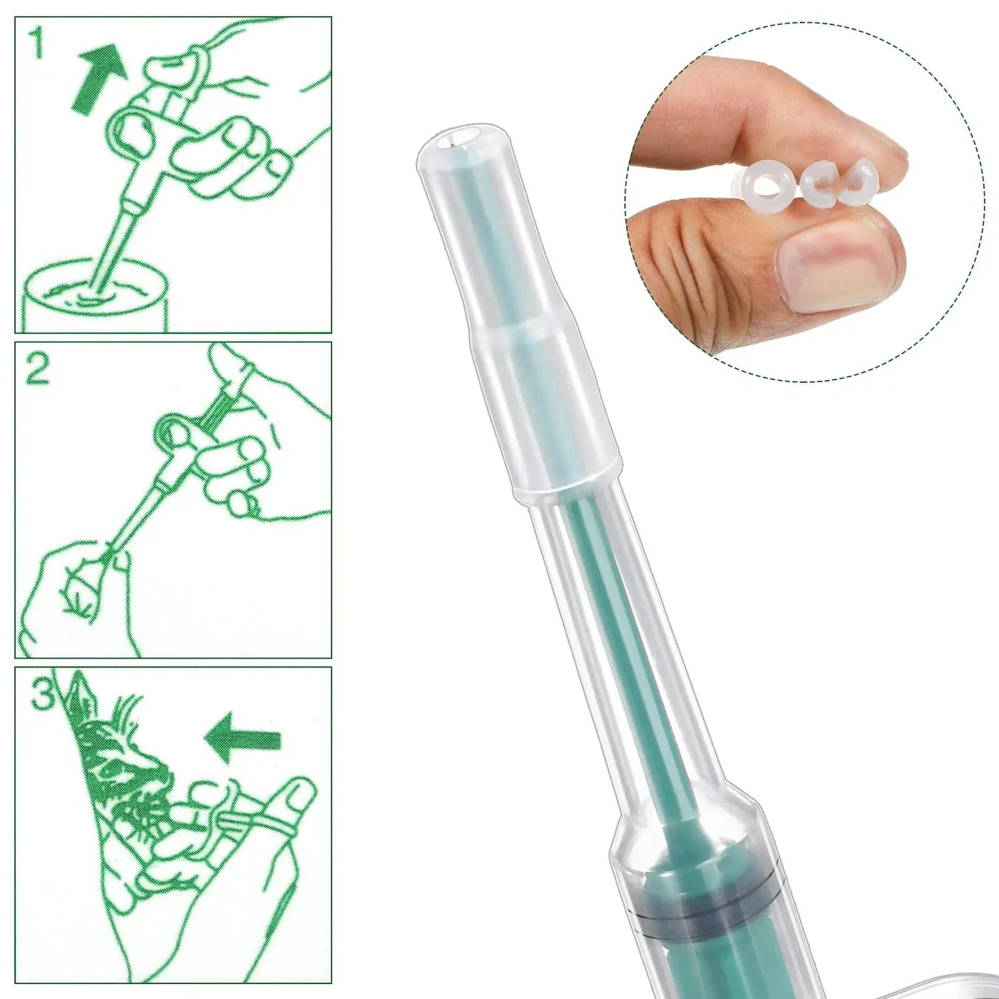 Pet Medication Dispenser, Pressing Feeding Stick