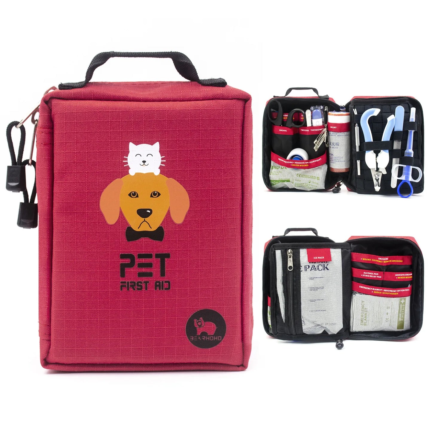Pet First Aid Kit for Outdoor Use