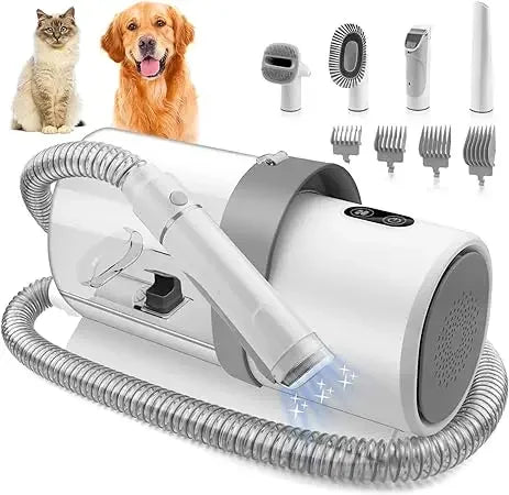 All-in-One Pet Grooming Vacuum Kit