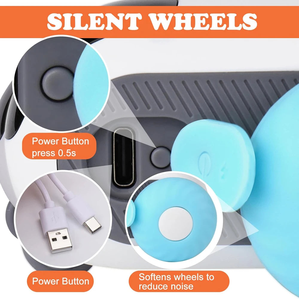Smart Interactive Pet Car: Auto & Remote Play for Cats