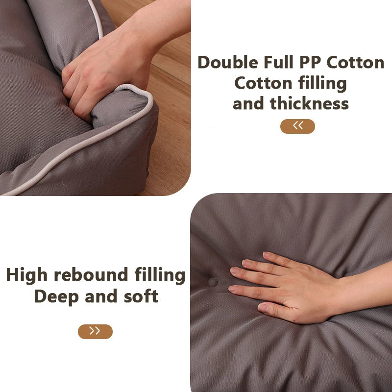 All-Season Waterproof Dog Bed – Durable & Cozy