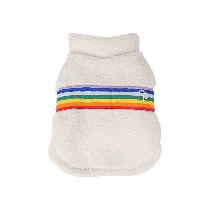 Rainbow Teddy pet clothes
