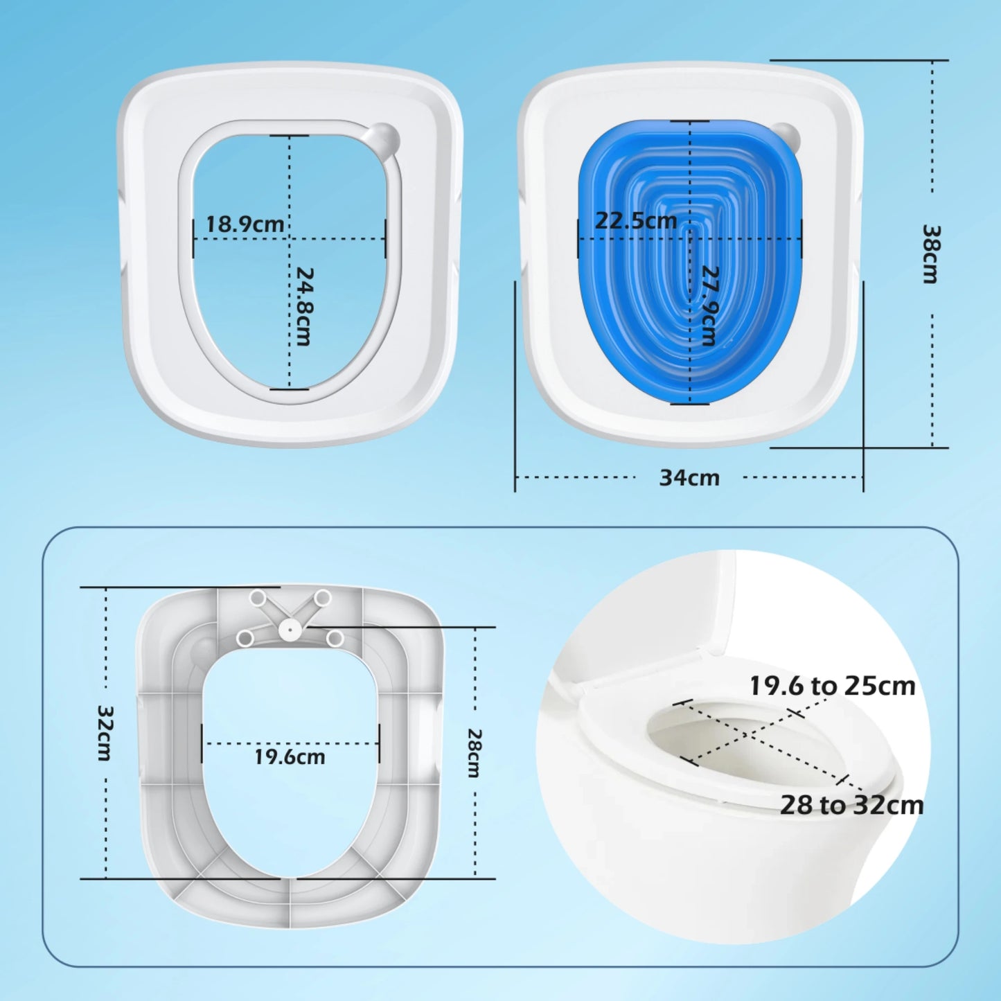 Easy Clean Pet Toilet Trainer (Removable & Reusable)