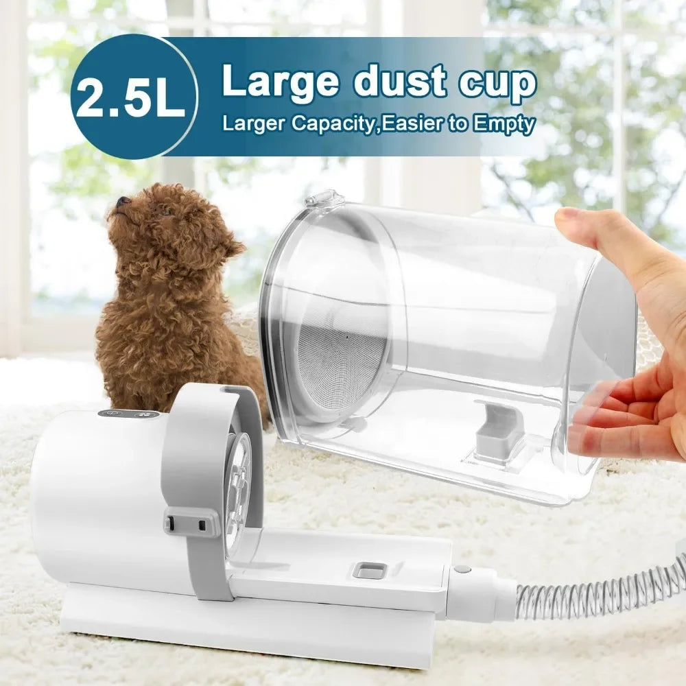All-in-One Pet Grooming Vacuum Kit