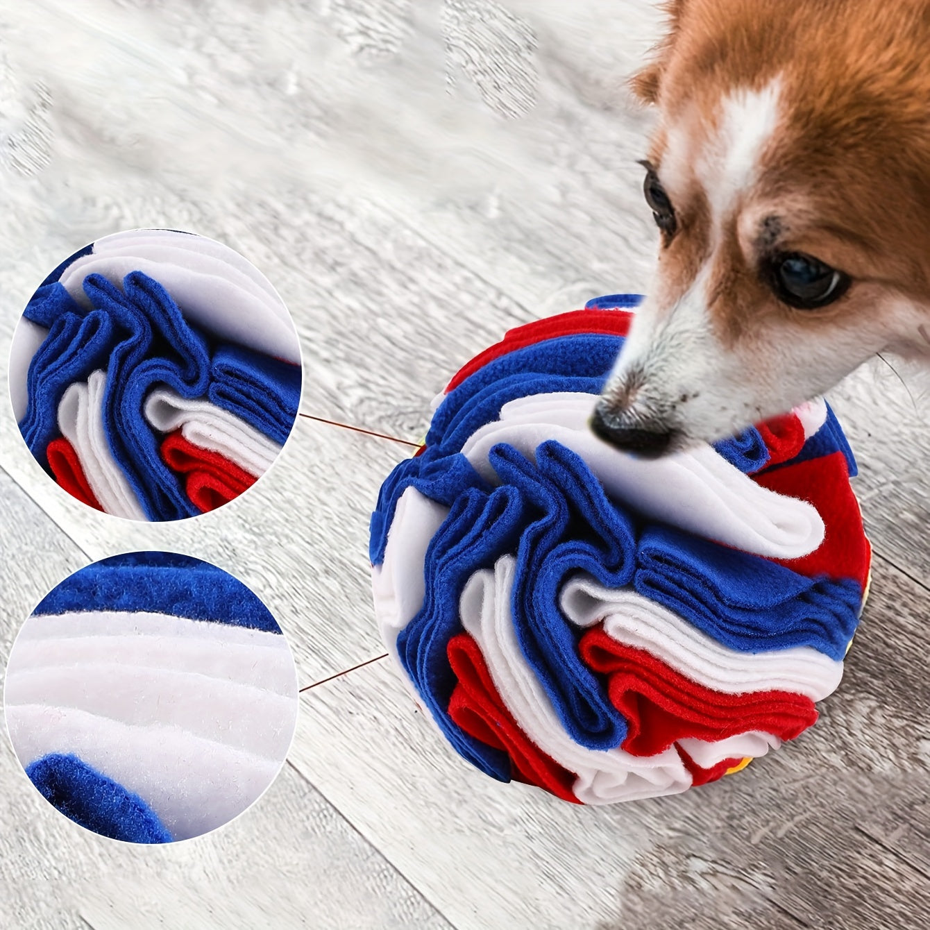 Interactive Snuffle Ball for Dogs