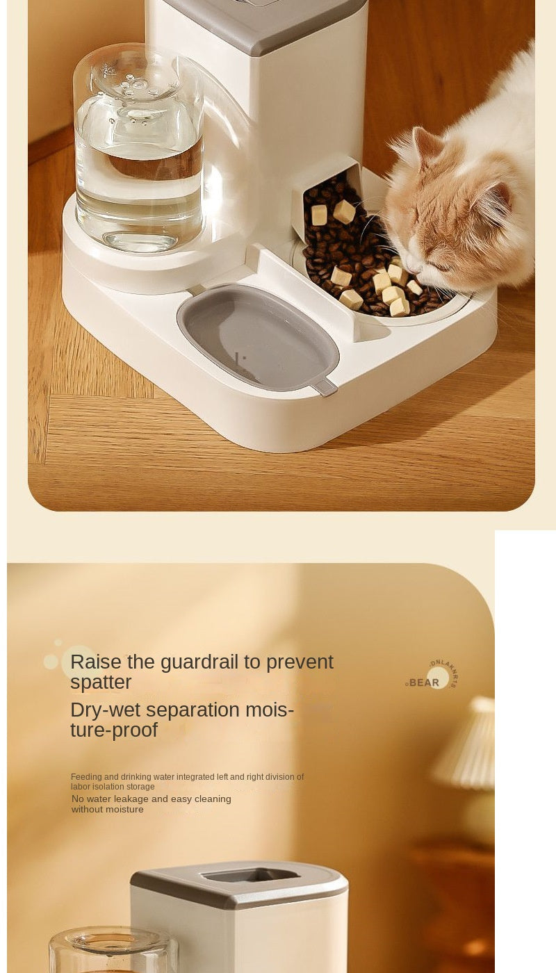 Automatic Pet Water And Food Feeder