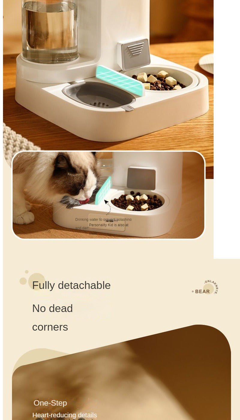 Automatic Pet Water And Food Feeder