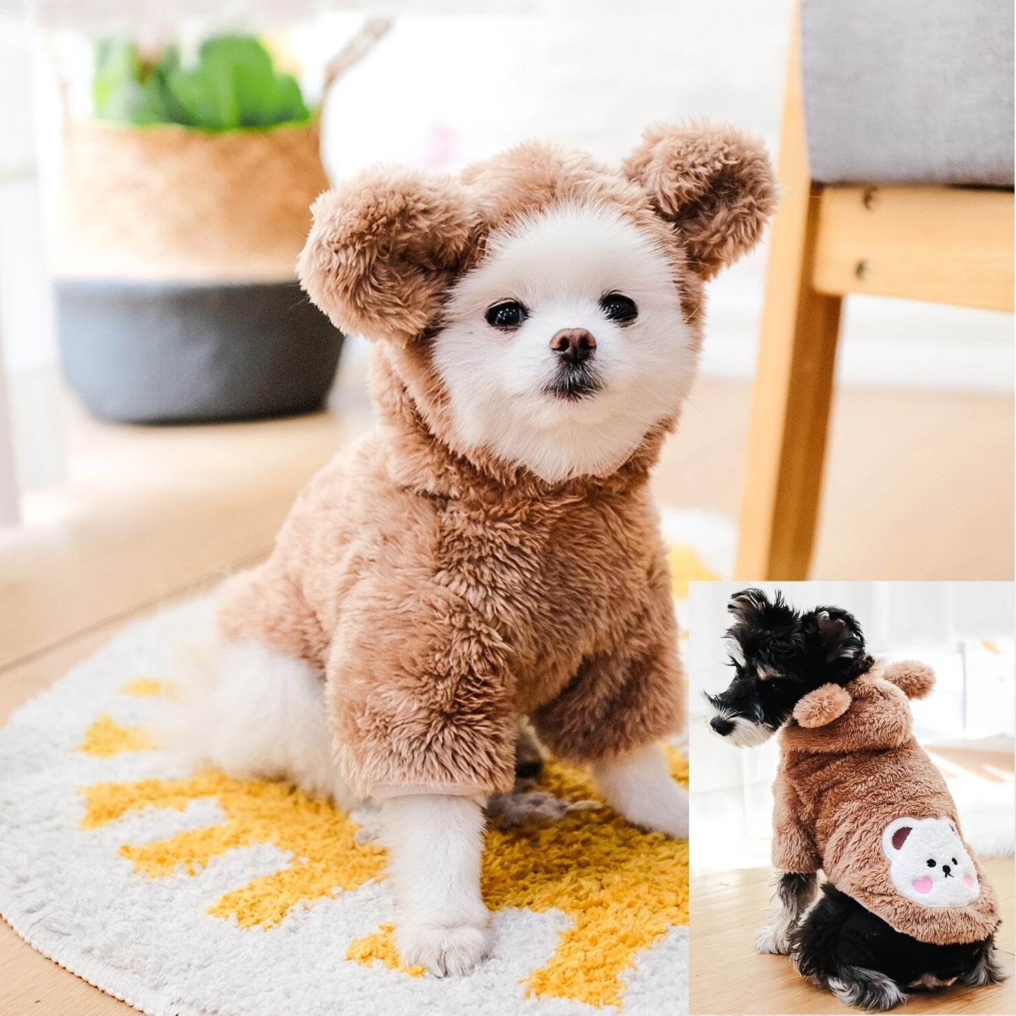 Dog & Cat Warm Teddy Bear Costume