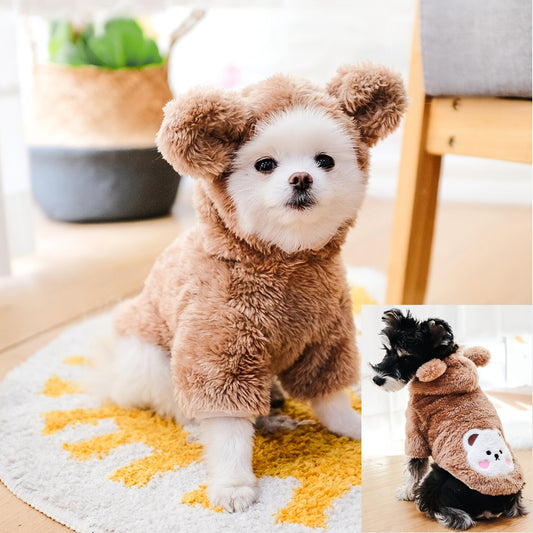 Dog & Cat Warm Teddy Bear Costume