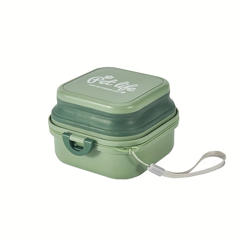 Dog Food Bowl For Outdoor Walking Pet