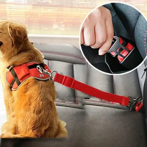 Adjustable Dog Car Safety Seat Belt