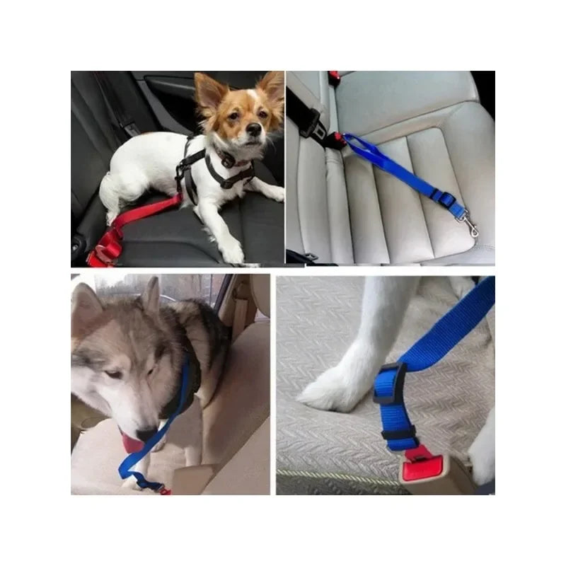 Adjustable Dog Car Safety Seat Belt